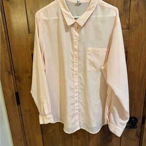 Pale pink blouse